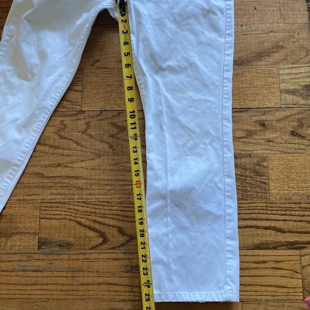 Abercrombie & Fitch 100% Cotton Mid-Rise Five Pocket Straight Leg Jeans Size 4 - Picture 10 of 12